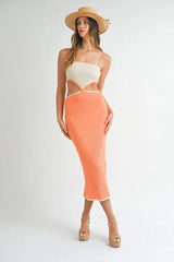 Alessia Colorblock dress - Restock