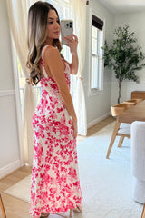 Aria Floral Midi dress
