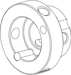 34834 FLANGE, HOOK ADAPTER, W/PIN
