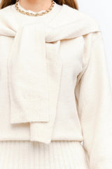 Limited-Time Sale Sophia Tie sweater