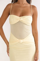 Stara Knot Accent Maxi Dress Butter