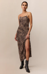 Z Supply Cielo Leopard Midi Dress