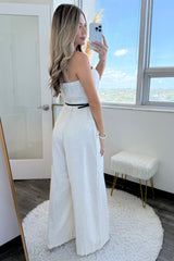Heather Linen jumpsuit