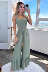 Jolie Smocked jumpsuit