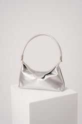 TEN TONES Aurelia Hobo Bag Silver