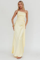 Wysandra Knot Detail Maxi Dress Butter