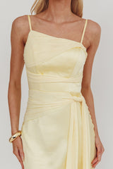 Wysandra Knot Detail Maxi Dress Butter