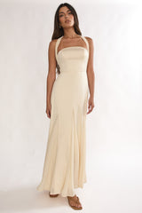 Loro Godet Hem Maxi Dress Butter