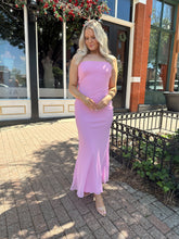 Maya Pink Cowl Back Maxi Dress