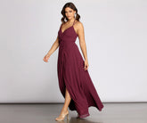 Rylie Chiffon A-Line Gown