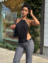 EVANNA TOP - BLACK