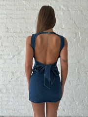 Zoey Dark Wash Denim Set