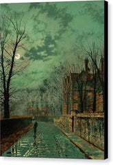 A Lane near Chester - Canvas Print