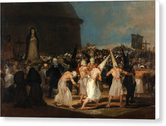A Procession of Flagellants - Canvas Print