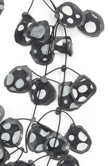Annemieke Broenink Polka Dot Necklace B/W Black
