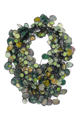 Annemieke Broenink Vintage Kimono Necklace Olive