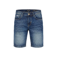 Image 3 : Détail du bermuda jean délavé Antony Morato homme, poches frontales et finitions denim authentiques — Delvale