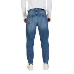 Image 2 : Vue de face du jean slim Antony Morato délavé, coupe fuselée sur mannequin masculin — 9yvwh4-xt