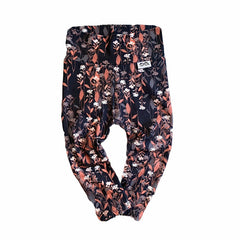 Autumn Leaf Floral Leggings and/or Knot Beanie