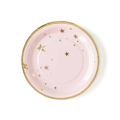 Baby Pink Star 9" Plates
