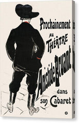 Bruant au Mirliton - Canvas Print