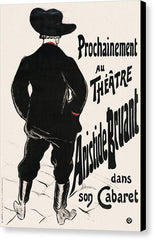 Bruant au Mirliton - Canvas Print