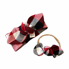 Buffalo Plaid Headbands