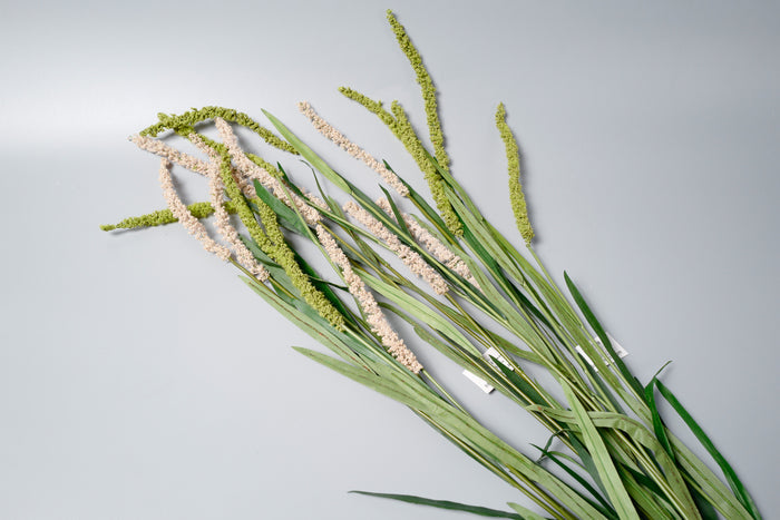 Bulk AM Basics Artificial Millet Heather Bush Plant 38 Inch Wholesale