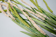 Bulk AM Basics Artificial Millet Heather Bush Plant 38 Inch Wholesale