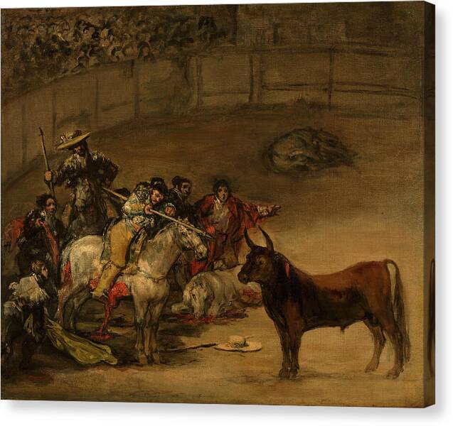 Bullfight, Suerte de Varas - Canvas Print