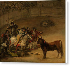 Bullfight, Suerte de Varas - Canvas Print