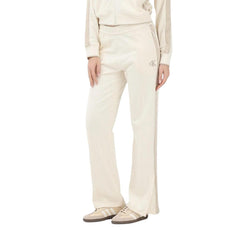 Image 1 : Pantalon femme beige Calvin Klein Jeans coupe regular vue de face — Delvale