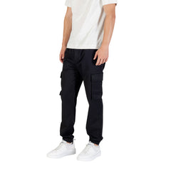 Image 3 : Pantalon Calvin Klein Jeans homme noir, vue profil et poches — Delvale