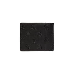 Image 3 : Portefeuille Calvin Klein homme noir ouvert montrant les compartiments — Delvale