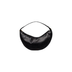 Image 2 : Grand sac hobo Calvin Klein femme noir en matière souple, détail zip doré — delvale