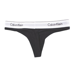 Image 2 : Détail lingerie Calvin Klein Underwear noire avec motif impression — delvale