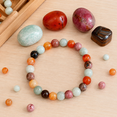 CANCER Zodiac Crystal Kit, CANCER Birthstones Tumbled Stone Set, Cancer Gifts