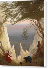 Chalk Cliffs on Rugen - Canvas Print