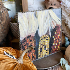Corrugated Fall Decor