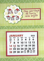 Cube - Holiday Family Cube Rubber Stamp CB-HLDFAM