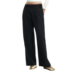 Image 2 : Détail poches et coupe du pantalon Desigual femme noir — delvale