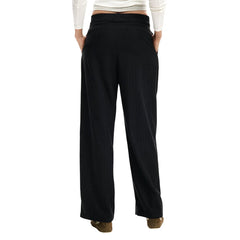 Image 3 : Vue complète pantalon Desigual noir style décontracté femme — delvale