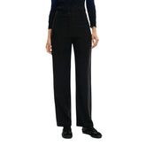 Image 1 : Pantalon Desigual femme noir en viscose, vue de face — delvale