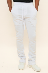 Flared Stacked Fleece Sweat Pants Victorious