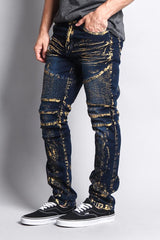 Indigo/Gold