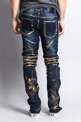 Indigo/Gold
