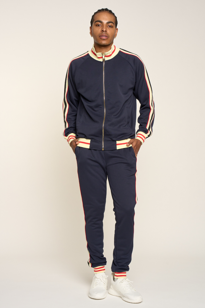 G Track Solid Track Suit Set Victorious