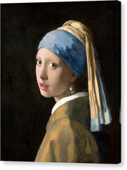 Girl with a Pearl Earring - Canvas Print