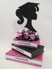 grad Girl Graduation Centerpiece - Designs by Ginny