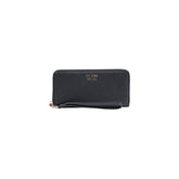 Image 1 : Portefeuille Guess femme noir compact avec fermeture éclair — delvale